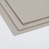 Гофрированная картонная карта жесткая серая картонная картонная модель ручной работы модели бумага Белая карта Три -слоя настройка A4A3A2