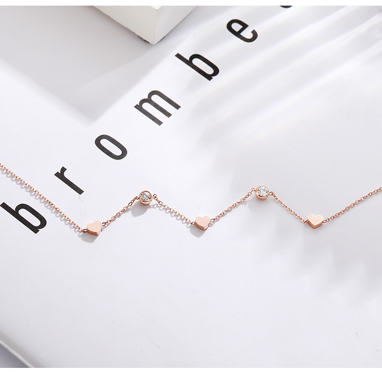 Mo Shang phiên bản tiếng Nhật mạ vàng hồng 18k vòng chân nữ yêu hoang dã lắc chân chuông