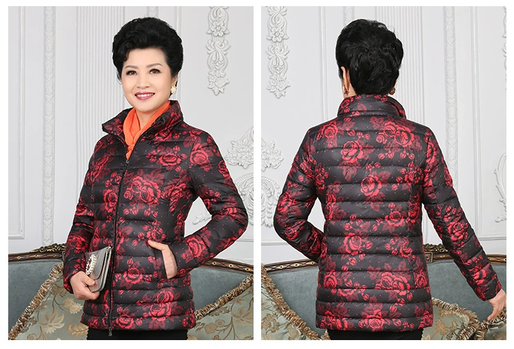Thương hiệu Thiên niên kỷ trẻ trung mỏng manh xuống áo khoác nữ tải màu retro quần áo giảm béo mùa đông 20068