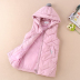 Cô gái Jimmy Jiayuan mặc 12 chiếc áo trẻ em xuống bằng vải bông dày 2018 mới nữ vest nam lớn 15 tuổi - Áo ghi lê quần áo trẻ em xuất khẩu Áo ghi lê