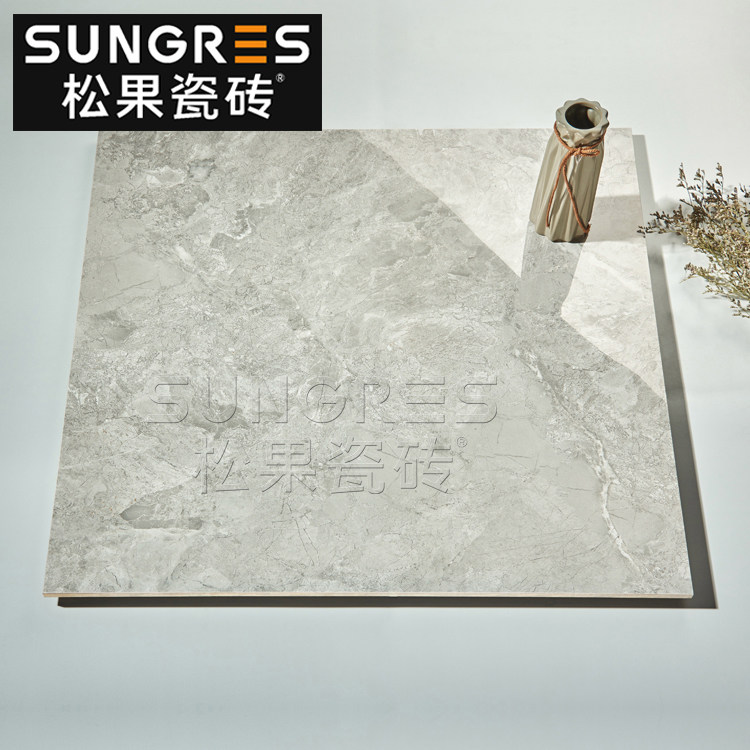 Dark grey tone-body marble tile modern minimalist dark toilet kitchen wall brick and floor tiles 600800-Taobao