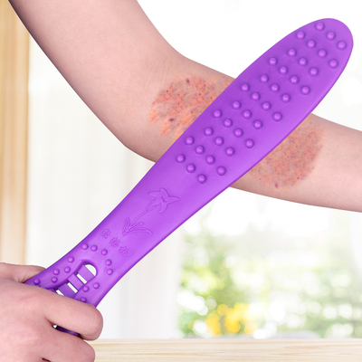 经络拍养生敲打健身锤手持式捶背硅胶拍打器按摩棒神器家用拍痧板