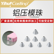 Yihui aluminum nozzle die bead silicone overturning die injection die wax injection die with die frame size die beads