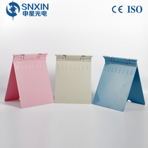Factory direct sales thickened 2 5mm ABS medical record clip folder high elasticity drop resistance and pressure resistance