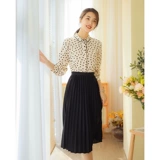 红念 Рубашка, лонгслив, осенняя, 2021 года, городской стиль, яркий броский стиль, по фигуре, свободный прямой крой, из хлопка и льна