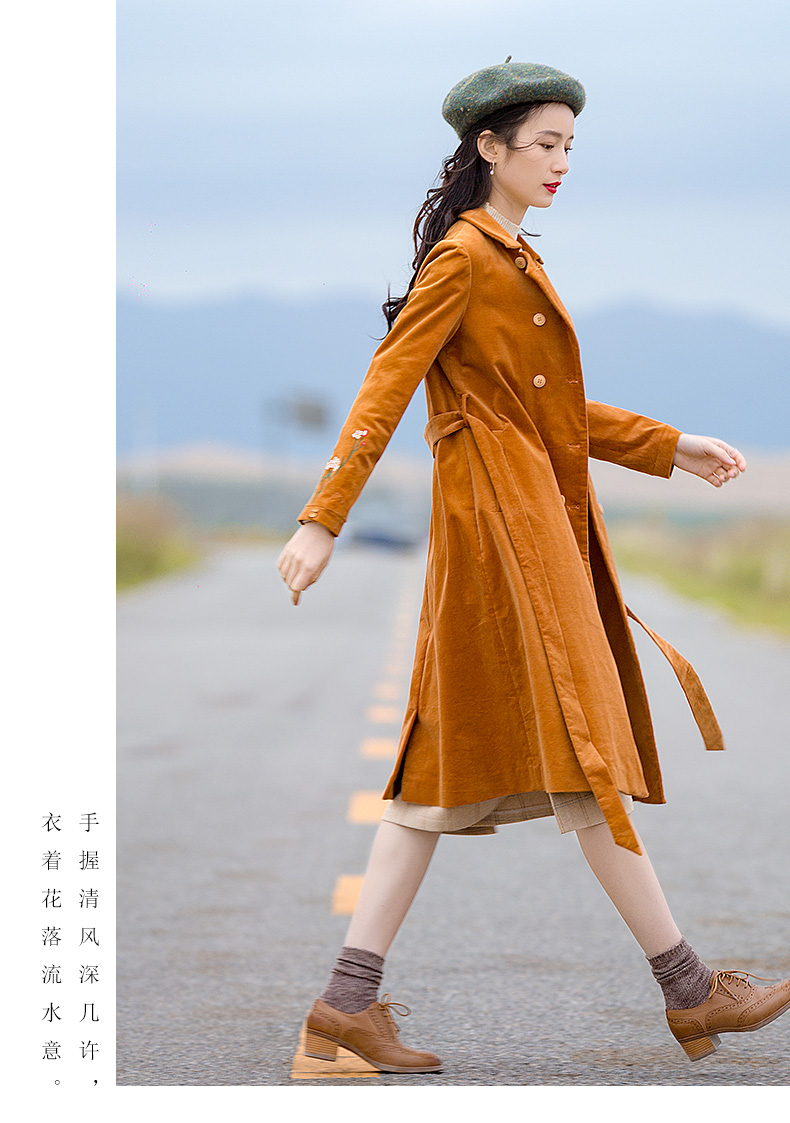 Trench pour femme en Coton - Ref 3226724 Image 14