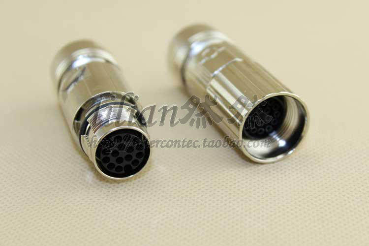 INTERCONTEC M17 17-Core Connector 915 Series ASTA876FR1086200A400 17-hole