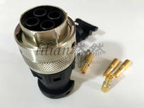  AB plug Rockwell power connector old-fashioned head 4-core cable head