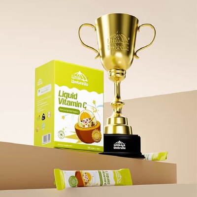 【3盒装】小小伞有机奇异果VC维生素C儿童维vc婴幼儿宝宝维C抵抗