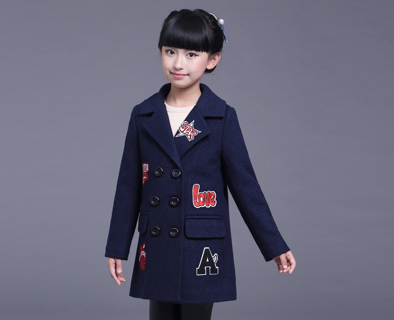 Manteau pour fille en laine - Ref 2162057 Image 22