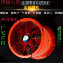 SF oil-proof and moisture-proof strong exhaust household kitchen range hood cylinder pipe exhaust fan Wall exhaust fan single