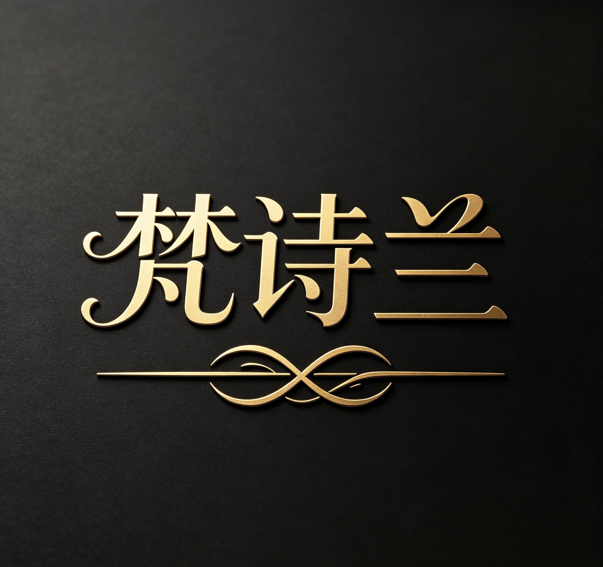 梵诗兰羊绒大衣的LOGO