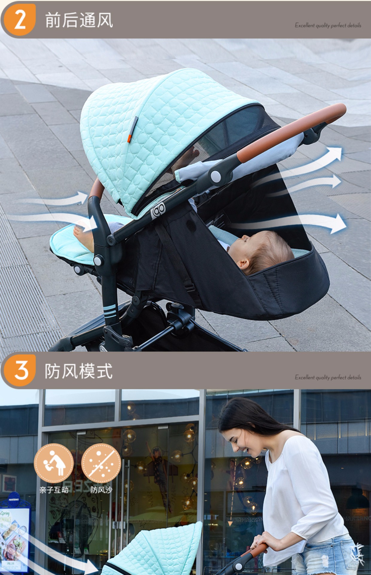 [Ai Zhen Dad] Cho thuê xe đẩy trẻ em Hải Nam Sanya cho thuê xe đẩy trẻ em [cảnh quan cao mới] - Xe đẩy / Đi bộ xe em bé tập đi