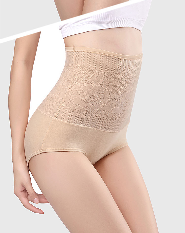 5 eo cao tummy hip ladies đồ lót cotton 裆 kích thước lớn sau sinh cơ thể hình ấm cung điện tóm tắt nữ mùa thu và mùa đông