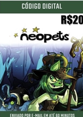 Neopets Nc Card Gift Card 40 Reais Value