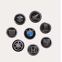 Motorcycle sticker BMW logo sticker metal sticker Ghost Fire Electric Retrofit Personality Stickler Creative Appliquet Waterproof