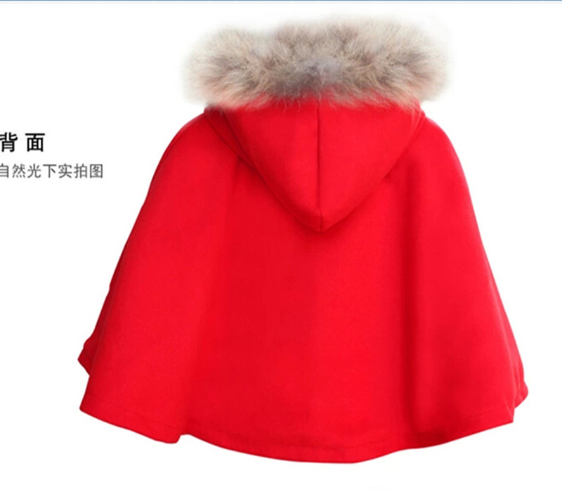 Cape pour fille en laine - Ref 2157125 Image 10