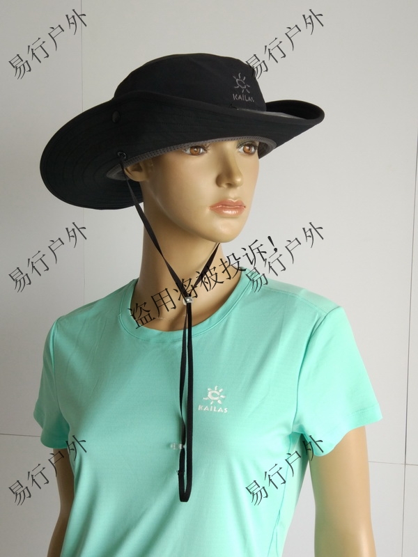 17 KAILAS men and women outdoor sports leisure hiking cowboy round edge big brim hat KF120006