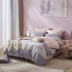 Carolina gia đình dệt của bốn mảnh giường bông vải chăn giường thời trang 1,5 / 1,8 m giường - Bộ đồ giường bốn mảnh bộ drap giường Bộ đồ giường bốn mảnh