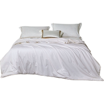 Luolai home textile quilt core silk quilt 1 8m double bed pure cotton gold silk mulberry silk summer quilt air-conditioned quilt