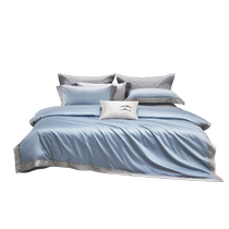 Luolai Home Textiles 100 Count Four-piece Set Light Luxury Cotton Sheet Quilt Cover Long Staple Cotton Bedding