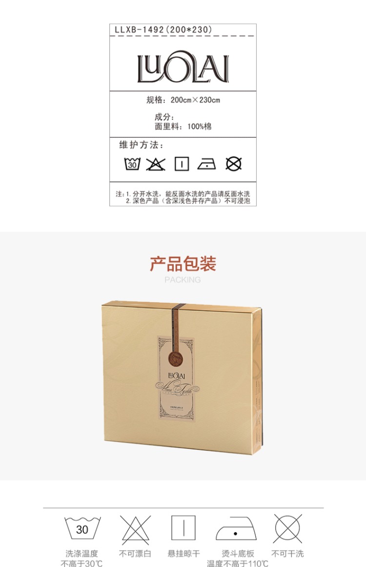 Carolina dệt bông chăn bằng vải cotton Suite 1.5 / 1.8 m gia đình bốn thời trang đơn giản - Bộ đồ giường bốn mảnh bộ ra nệm