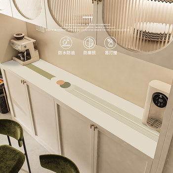 Simple pvc waterproof and oil-proof sideboard table mat Simple pvc waterproof and oil-proof sideboard table mat