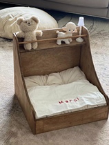 (OU) Danish small bed solid wood pet cat and dog kennel bought with Xiaohongshu’s popular model for ten years and shipped in full package