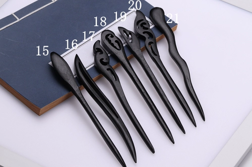 Китайская шпилька, классическая универсальная заколка для волос, аксессуар, ханьфу, простой и элегантный дизайн, китайский стиль