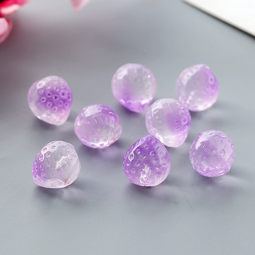 Клубника, бусины, китайская шпилька ручной работы, 10 шт, 15mm, «сделай сам»