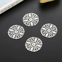 Серебряный, 32mm, 5 штук