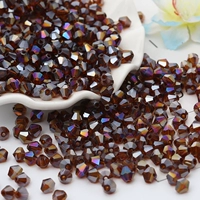 4 -миллиметровый бриллиант AB 50 штук глубоко янтарь