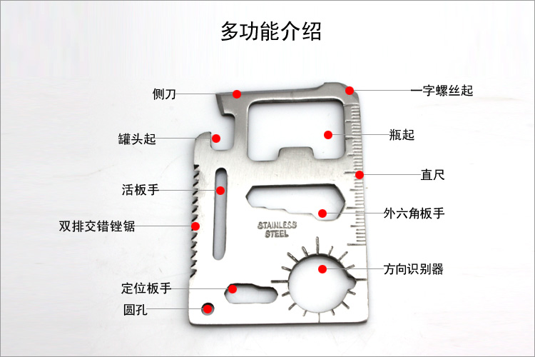 Đa mục đích saber thẻ thẻ công cụ cuộc sống tiết kiệm thẻ 11 chức năng công cụ cầm tay sửa chữa công cụ tiện ích để gửi trường hợp da