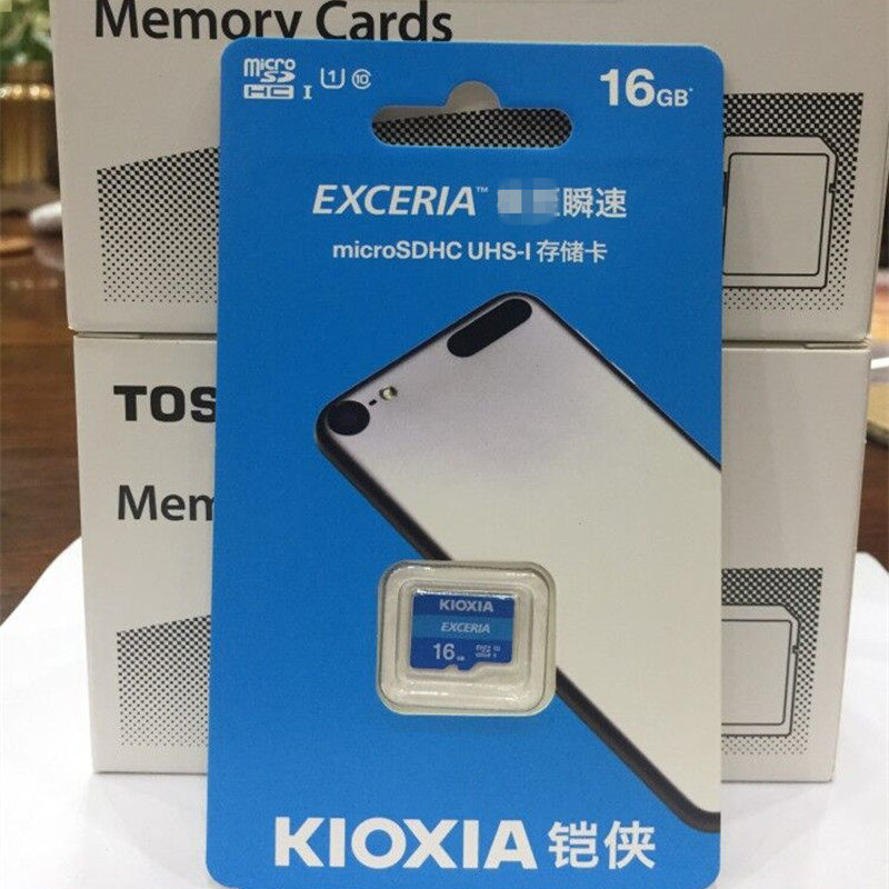 Armored Man TF16G Original Toshiba TF Card U1 High Speed Memory Card Recorder Law Enforcement Instrument Monitor Mobile Phone Memory Card C10