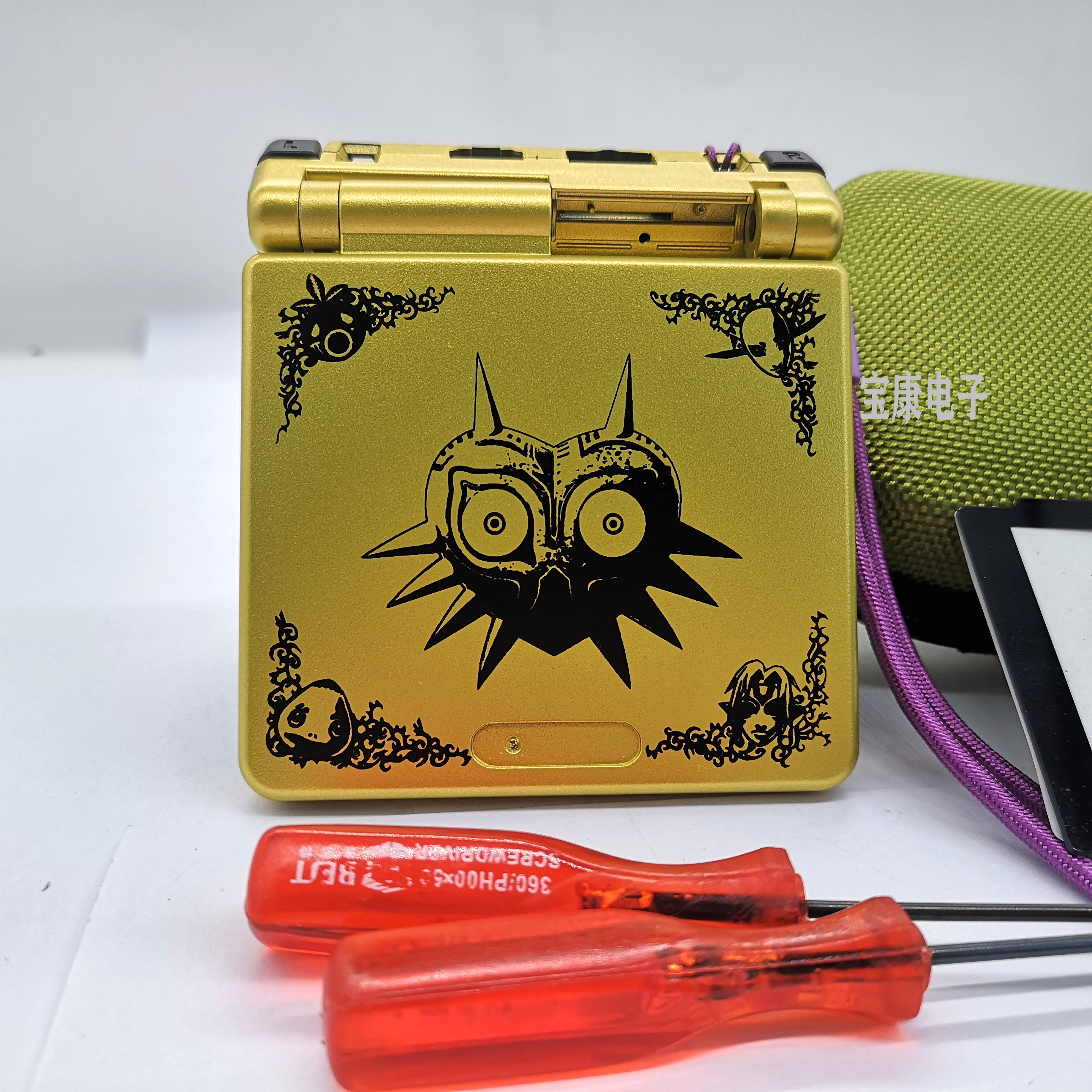 Nintendo GBASP Game Console Shell SP Limited Edition Mezzurra's Mask Housing GBASP Salda Shell