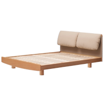 Original element childrens bed solid wood cream style elephant ear soft bed beech suspended bed single bed E201W