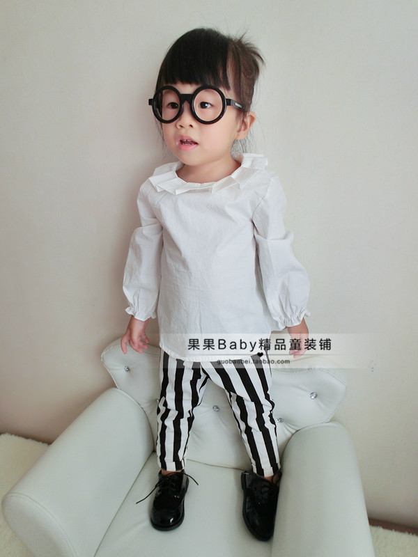 Chemise fille à manche longue - Ref 2086766 Image 7