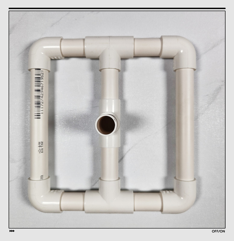 Fish Tank Filter Rain Pipe, Bottom Filter Trickle Pipe, Dry and Wet Separation Rainforest Pipe, Lower Filter, Middle Dispersion Water Flow