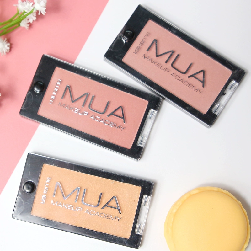 Phấn má đơn sắc MUA của Anh Blush flash mờ tinh tế dưỡng ẩm kéo dài dễ dàng màu sắc trang điểm món ăn kem - Blush / Cochineal