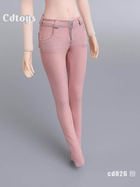 1/6 Female Soldier Doll Tight Pencil Pants Cdtoys Cd026 Pants Suitable for Lan Tbl Rubberized Female Body Model
