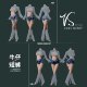 In Stock Vstoys 1/6 Female Soldier Trendy Denim Suit Short Skirt 24Xg100-24Xg104-24Xg107