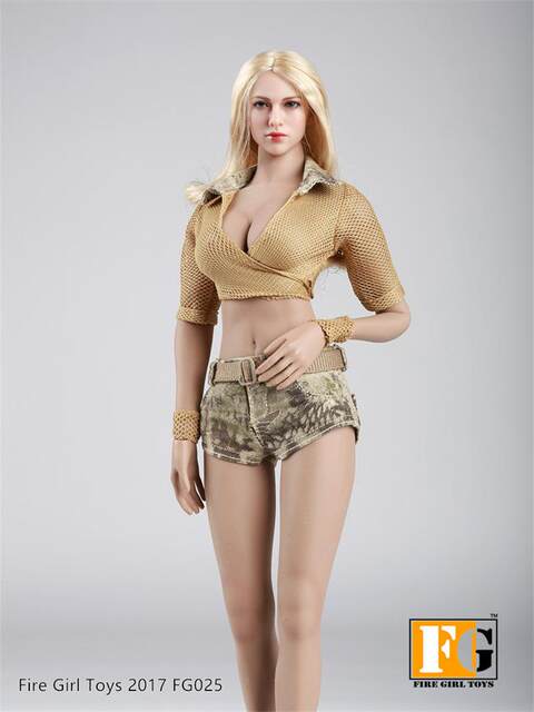 In Stock Fire Girl Toys Fg024 025 026 1/6 Female Soldier New Cool Clothing Set