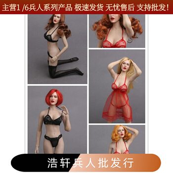 In Stock Gactoys Gc017 1/6 European and American Female Head with Expressions, 5 Types of Female Head Sculptures in Total, Suitable for Plastic Body Dolls