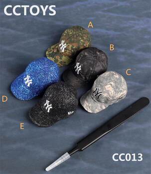 In Stock Cctoys 1/6 Soldier Hat Cc013 Trendy Handmade Fabric Casual Sports Cap Baseball Cap