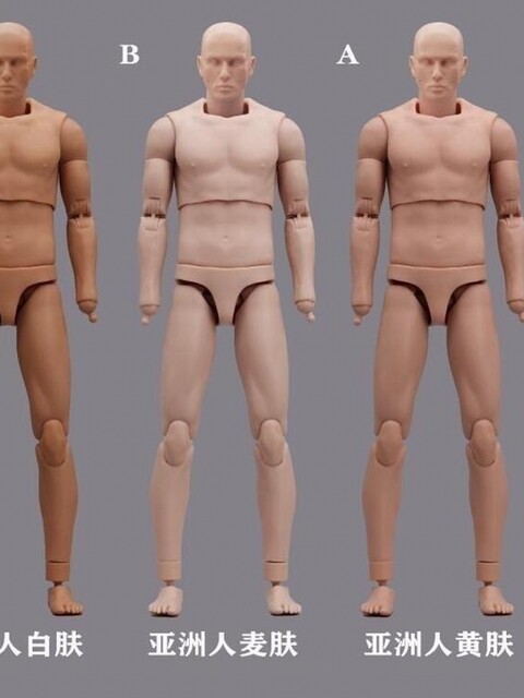 Spot mold core MAHA studio MH2201 1/6 modular movable male soldier doll joint body