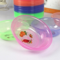 Weiche special department store small mini basin transparent small Bowl plastic soup basin vegetable basin fruit vegetable strawberry Bayberry Basin
