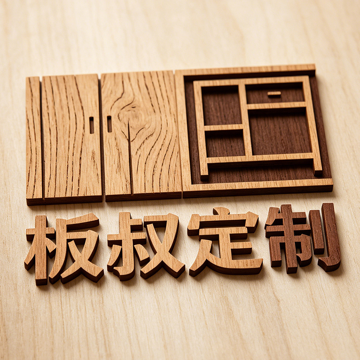 板叔定制的LOGO