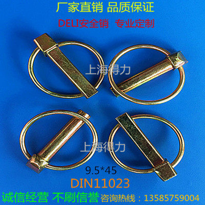 Safety Pin Insurance Pin Spring Pin Circle Pin Ring Pin O-Type Pin DIN11023 9 5 * 45 inner diameter 44mm
