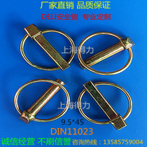 Safety pin Insurance pin Spring pin ring pin ring type pin O-pin DIN11023 9 5*45 inner diameter 44mm