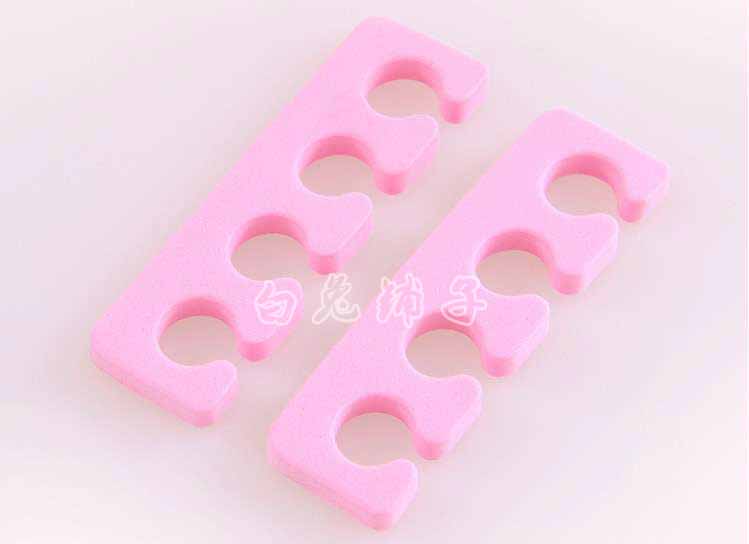 Dụng cụ làm móng Nail Trợ lý Ba Lan Miếng bọt biển Bông Ngón chân Ngón tay Ngón tay Bông Ngón tay 1 Cặp Màu ngẫu nhiên - Công cụ Nail dũa móng tay cho bé